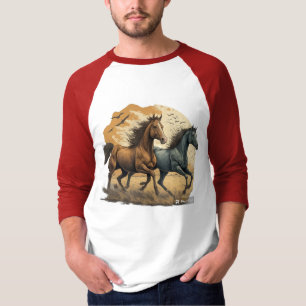 Camiseta As Espíritos Livres Correm Vivos E Amantes De Cava