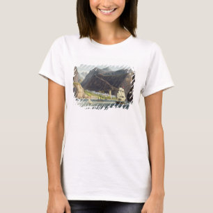 Camiseta As estradas, St Helena, gravado por Robert Havell