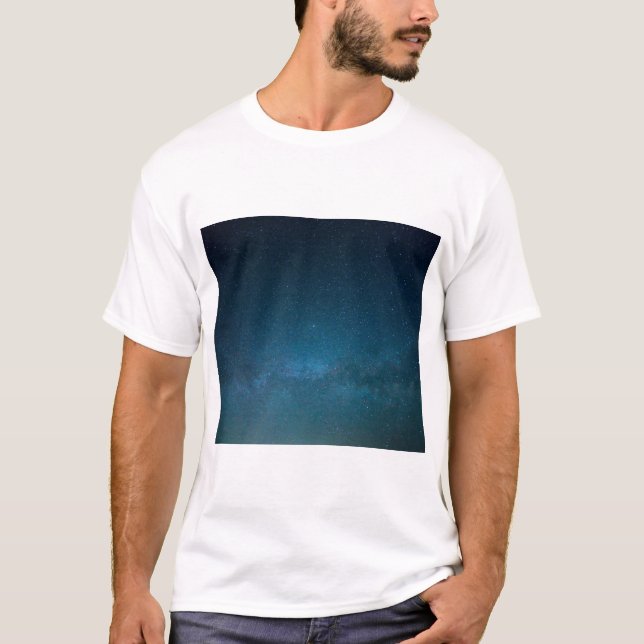 Camiseta As estrelas à noite (Frente)
