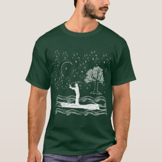 Camiseta As estrelas e a lua.