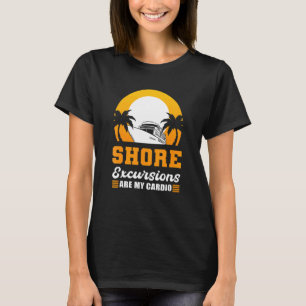 Camiseta As Excursões De Curta São As Minhas Férias De Cruz