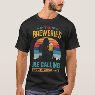 Camiseta As Fábricas Estão A Ligar E Tenho De Ir Sasquatch
