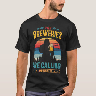 Camiseta As Fábricas Estão A Ligar E Tenho De Ir Sasquatch