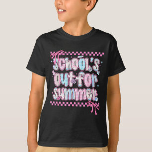 Camiseta As férias escolares chegaram para o arco de coquet