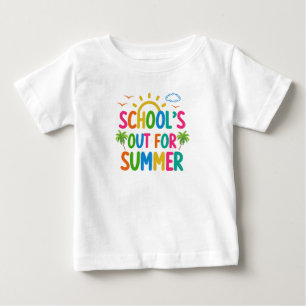Camiseta As férias escolares de verão começaram