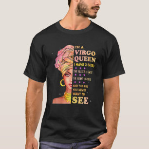 Camiseta As Filas De Virgem Estão Nasceres De 24 De Agosto