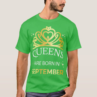 Camiseta As Filas Estão Nasceres Em Setembro I