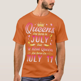 Camiseta As Filas São Nasceres Em Julho, Mas As Verdadeiras