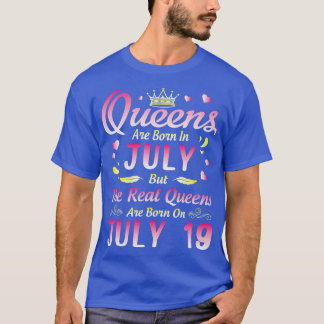 Camiseta As Filas São Nasceres Em Julho, Mas As Verdadeiras