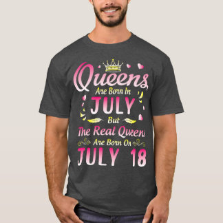 Camiseta As Filas São Nasceres Em Julho, Mas As Verdadeiras