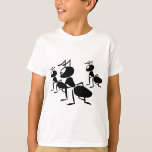 Camiseta As Formigas Vão Marchando - Adicione Seu Próprio