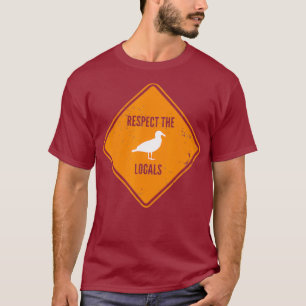 Camiseta As Gaivotas Respeitam O Sinal Local