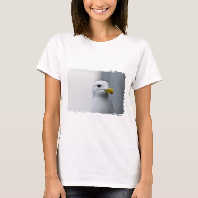 Camiseta As gaivotas Também Precisam De Amor (Frente)