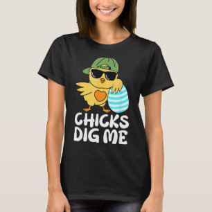 Camiseta As Galinhas Me Acham Engraçado Meninos Feliz Pásco