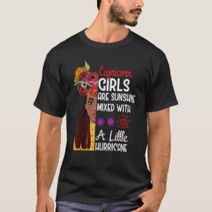 Camiseta As Garotas De Capricórnio São Brilhantes Misturada