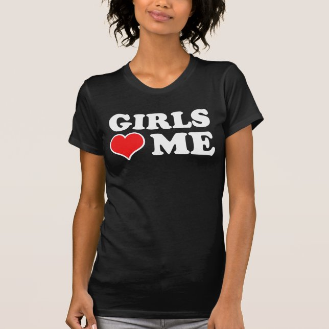 Camiseta As Garotas Me Amam (Frente)