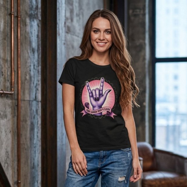 Camiseta As garotas não se importam com feministas (Criador carregado)