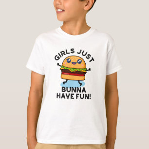 Camiseta As Garotas Só Comem Um Burger Bonito E Bonito