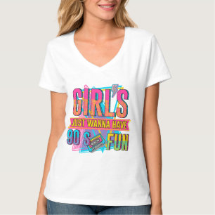 Camiseta As garotas só querem se divertir