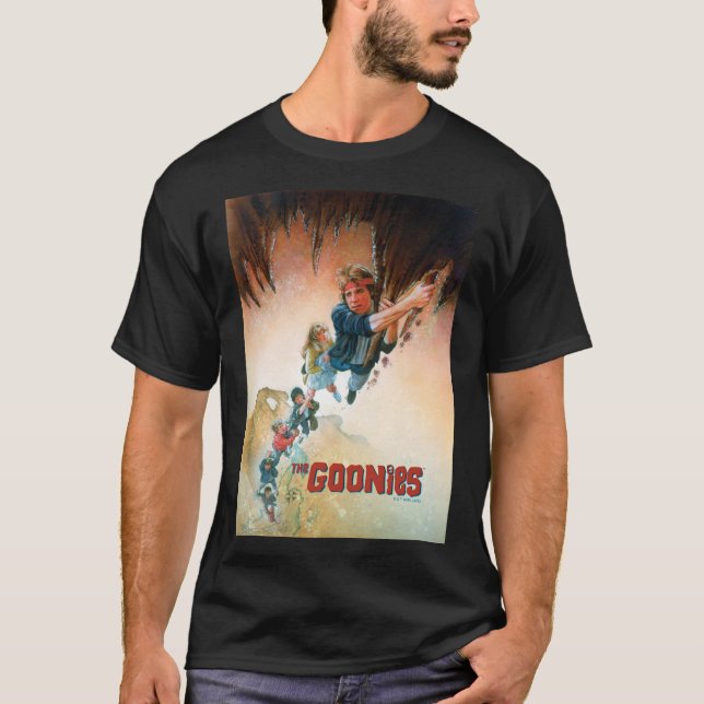 Camiseta As Goonies Caveram Arte Teatral (Frente)