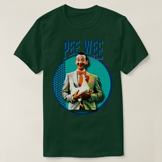 Camiseta As grandes aventuras de Pee Wee (Frente do Design)