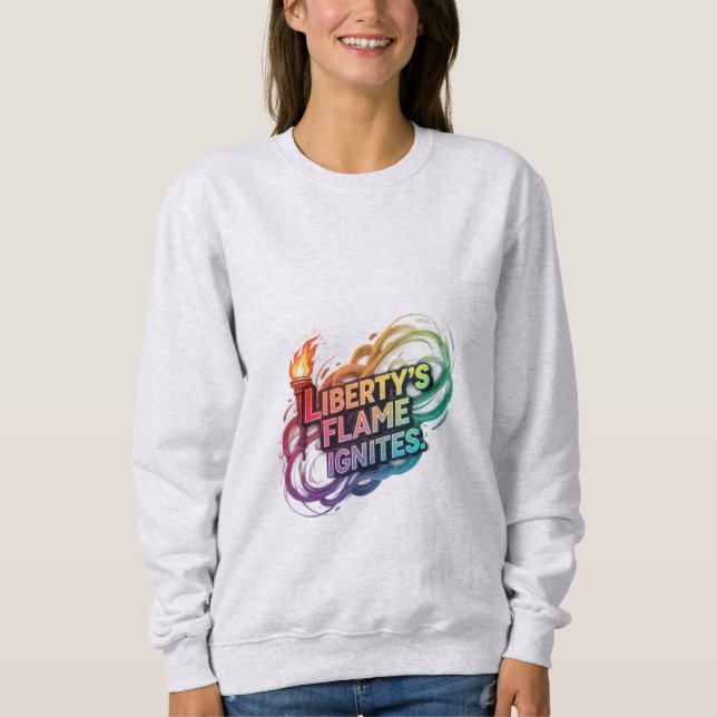 Camiseta As Ignites da Liberdade. (Frente)