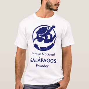 Camiseta As Ilhas Galápagos refrigeram a paridade animal d
