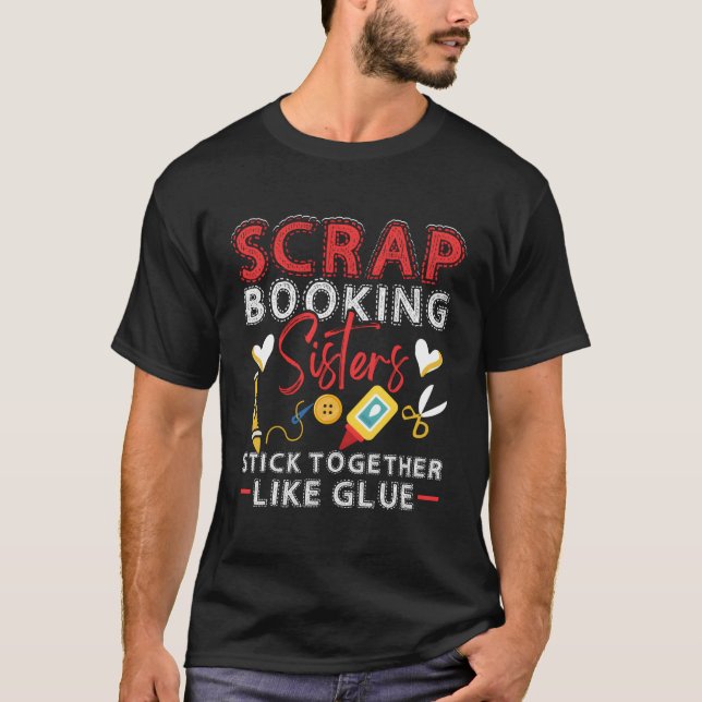 Camiseta As Irmãs De Bolsa Ficam Juntas Como A Glue Craf (Frente)