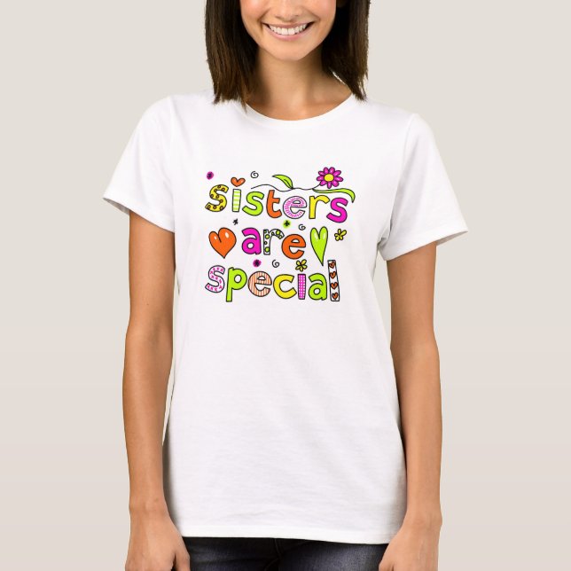 Camiseta As irmãs são especiais (Frente)