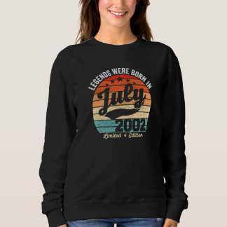 Camiseta As Legendas De Aniversário Do 20 Vintage Foram Nas