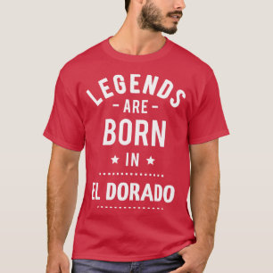 Camiseta As Legendas São Nasceres Em El Dorado