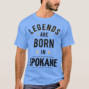 Camiseta As Legendas São Nasceres Em Spokane
