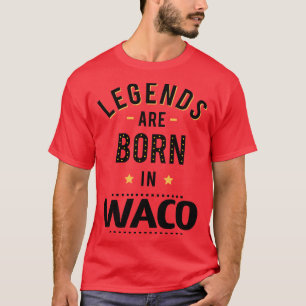Camiseta As Legendas São Nasceres No Waco 1