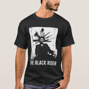Camiseta As lendas do Black Riders Lyric Music 70s 80s