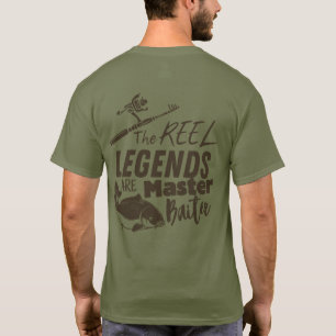 Camiseta As lendas REEL Peixe-carpa