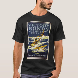 Camiseta As ligações da vitória ajudarão a parar esta