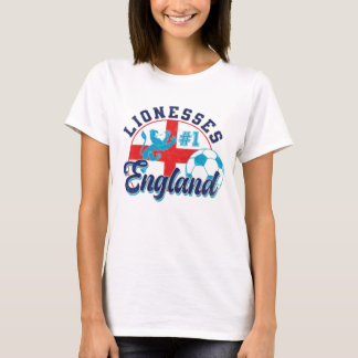 Camiseta As Lionesses De Futebol Da Inglaterra Trouxeram Pa