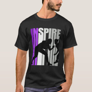 Camiseta As lutas da Luta retrô inspiram inspiração