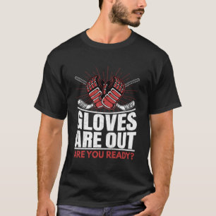 Camiseta As Luvas Estão Fora Do Treinador Especialista Em H