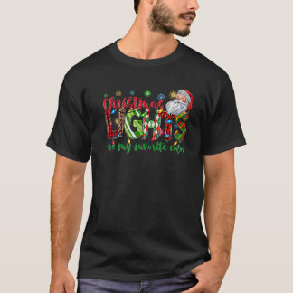 Camiseta As Luzes De Natal São As Minhas Papais noeis De Co