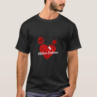 Camiseta As mães abraçam o Dia de as mães