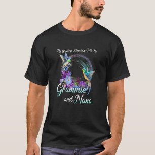 Camiseta As Mães As Minhas Maiores Bênçãos Chamam-Me Grammi