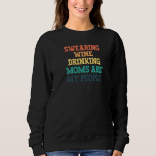 Camiseta As Mães De Bebendos De Vinho Vintage Coloridas São