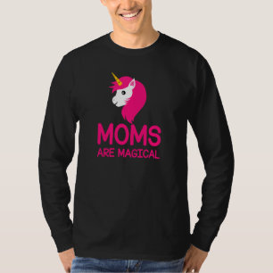 Camiseta As mães São Magicas Do Unicórnio, A Família Da Mãe