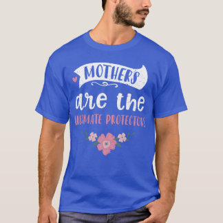 Camiseta As mães são os melhores protetores retrógrados