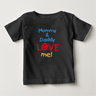 Camiseta As mamães e o pai amam-me