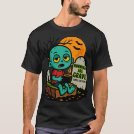 Camiseta As Manhãs Do Café De Halloween São Graves (Até O C