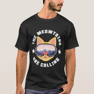 Camiseta As Meias Chamam Os Gatos De Esportes De Inverno