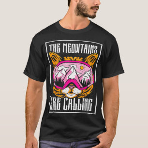 Camiseta As Meias Estão Chamando Cat Skier Skiers Ski