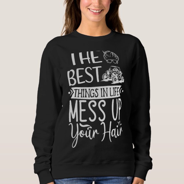 Camiseta As Melhores Coisas Na Vida Menos Seu Cabelo Utv Sx (Frente)
